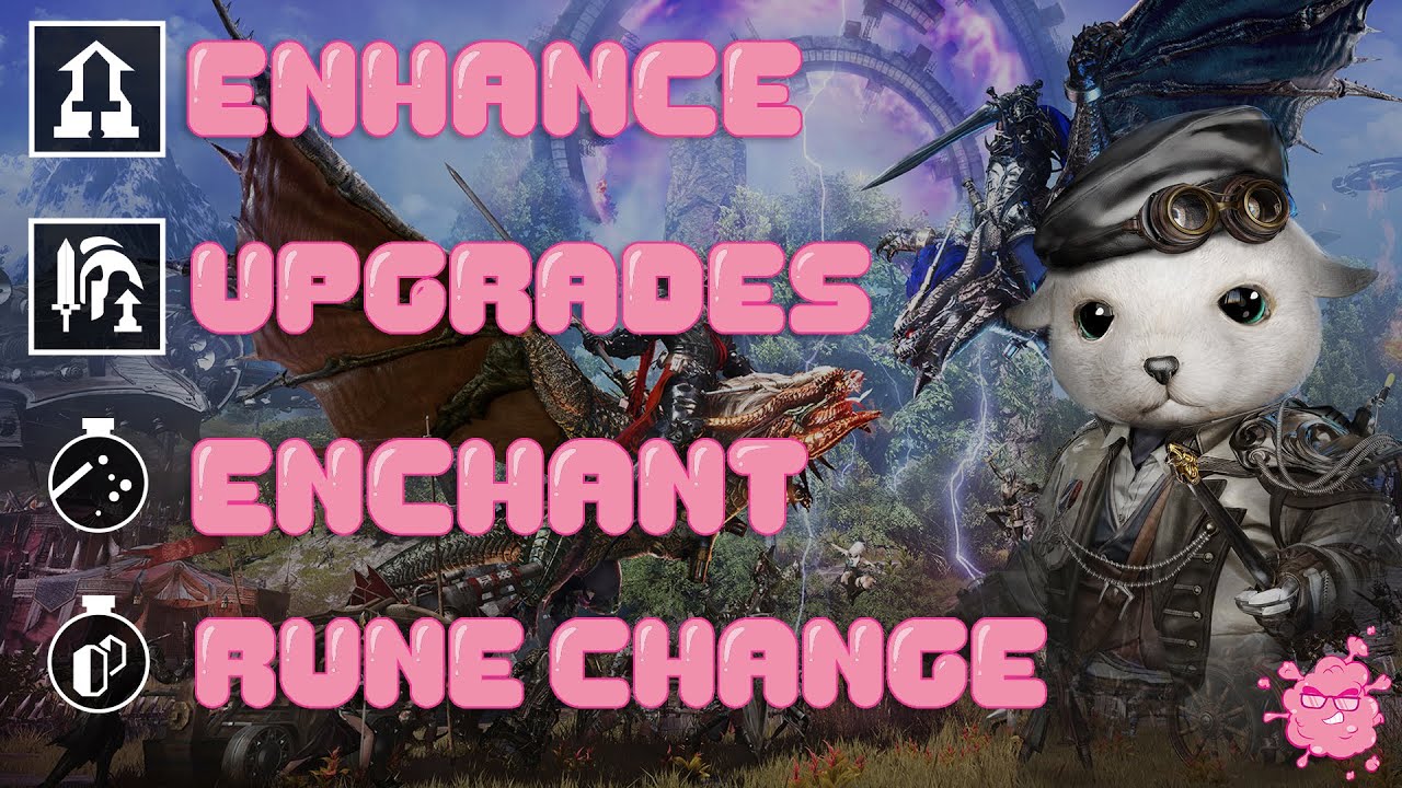 Elyon Enhance, Upgrade, Enchant, Rune change Overview 2021 Elyon videos